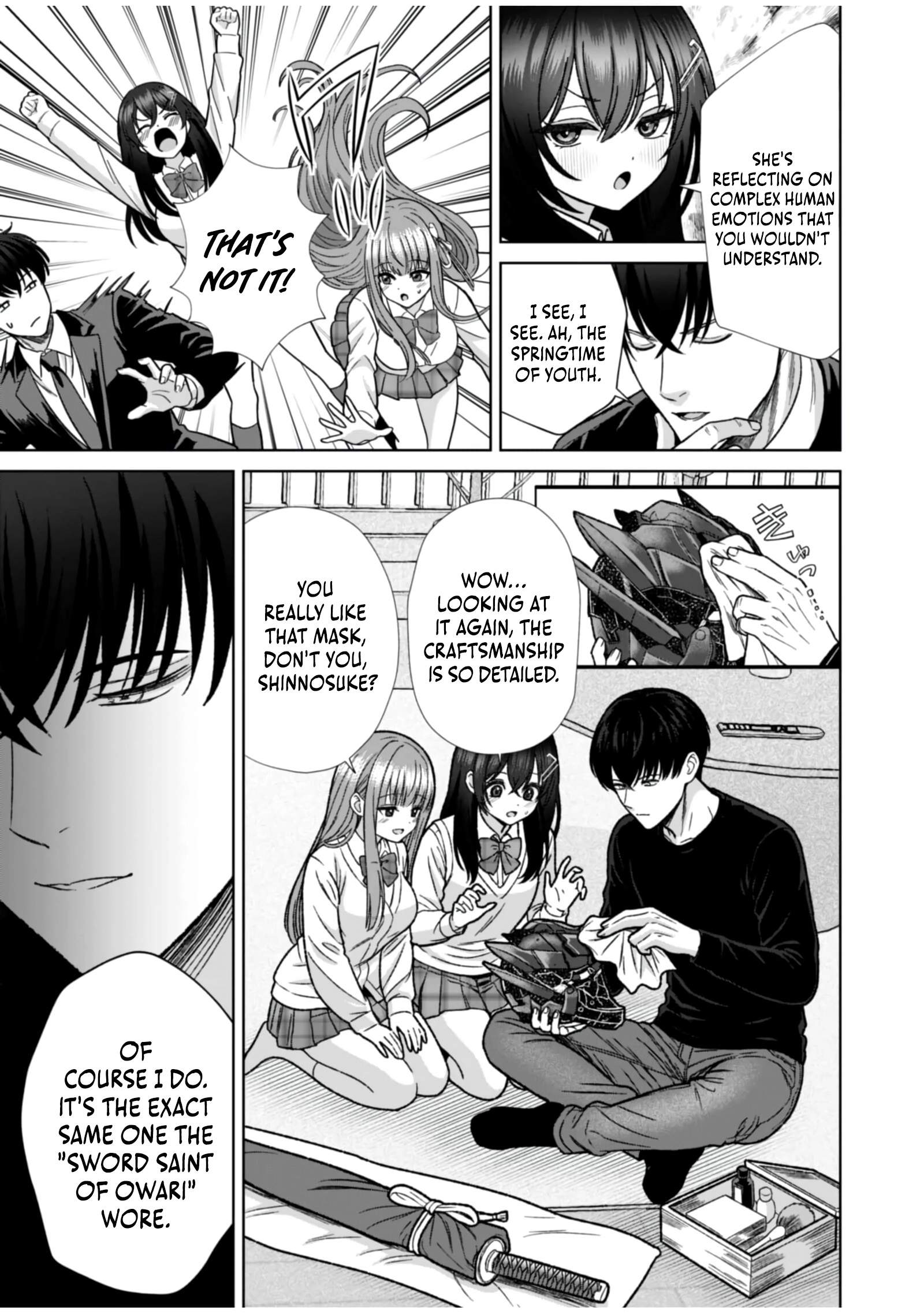 The Unrivaled Sword Saint Salaryman ~My Childhood Friend Occasionally Asks Me to Help Save Humanity~ Chapter 7 page 13