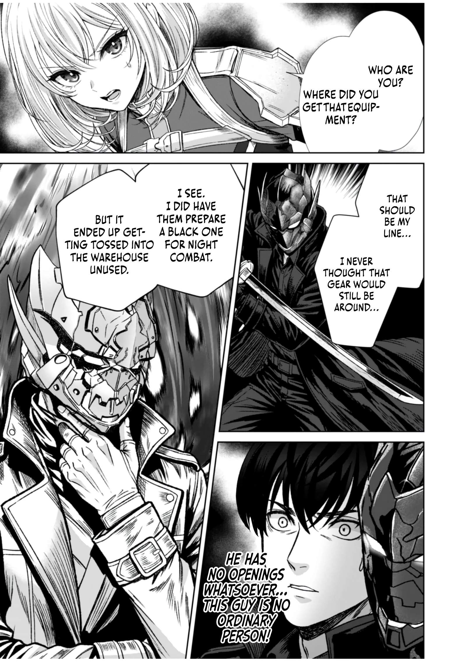 The Unrivaled Sword Saint Salaryman ~My Childhood Friend Occasionally Asks Me to Help Save Humanity~ Chapter 7 page 28