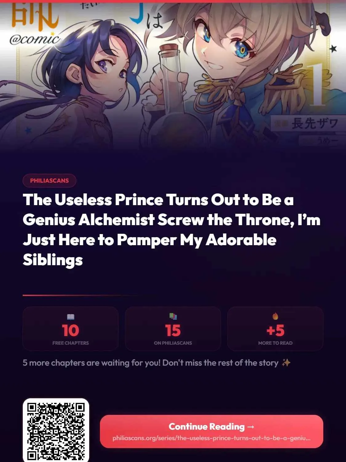 The Useless Prince Turns Out to Be a Genius Alchemist Screw the Throne, I’m Just Here to Pamper My Adorable Siblings Chapter 10 page 67