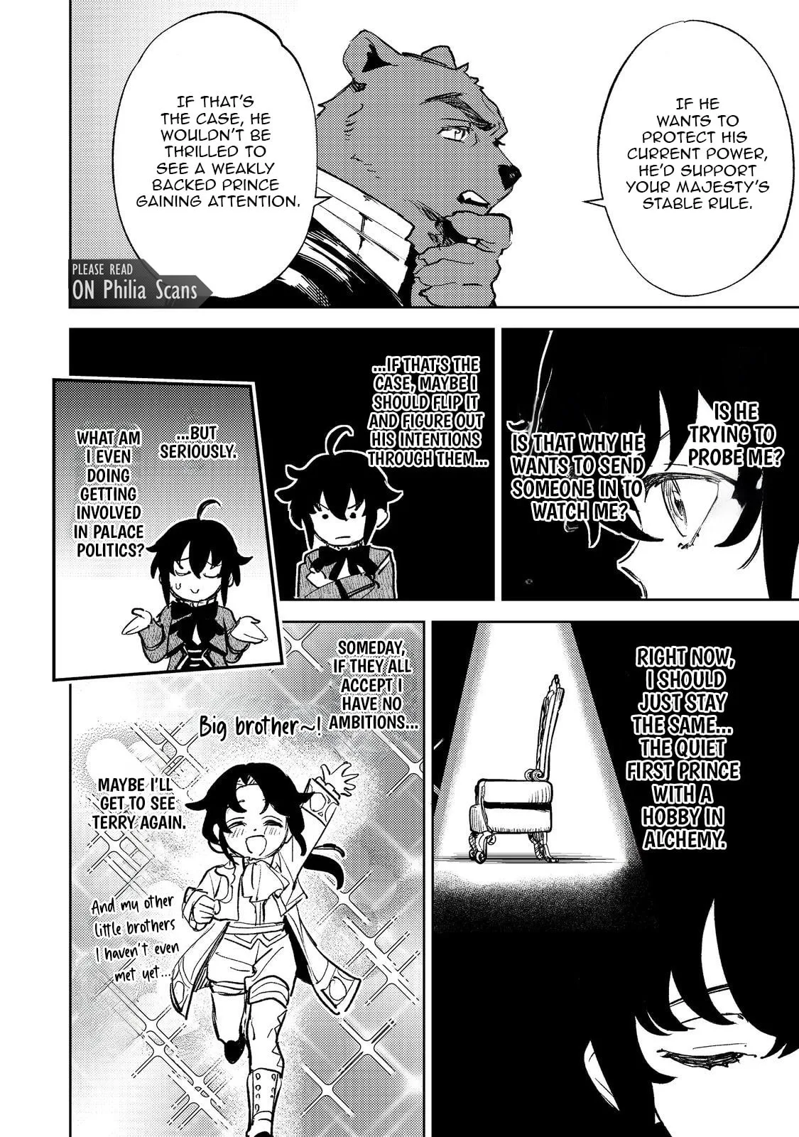 The Useless Prince Turns Out to Be a Genius Alchemist Screw the Throne, I’m Just Here to Pamper My Adorable Siblings Chapter 3 page 12