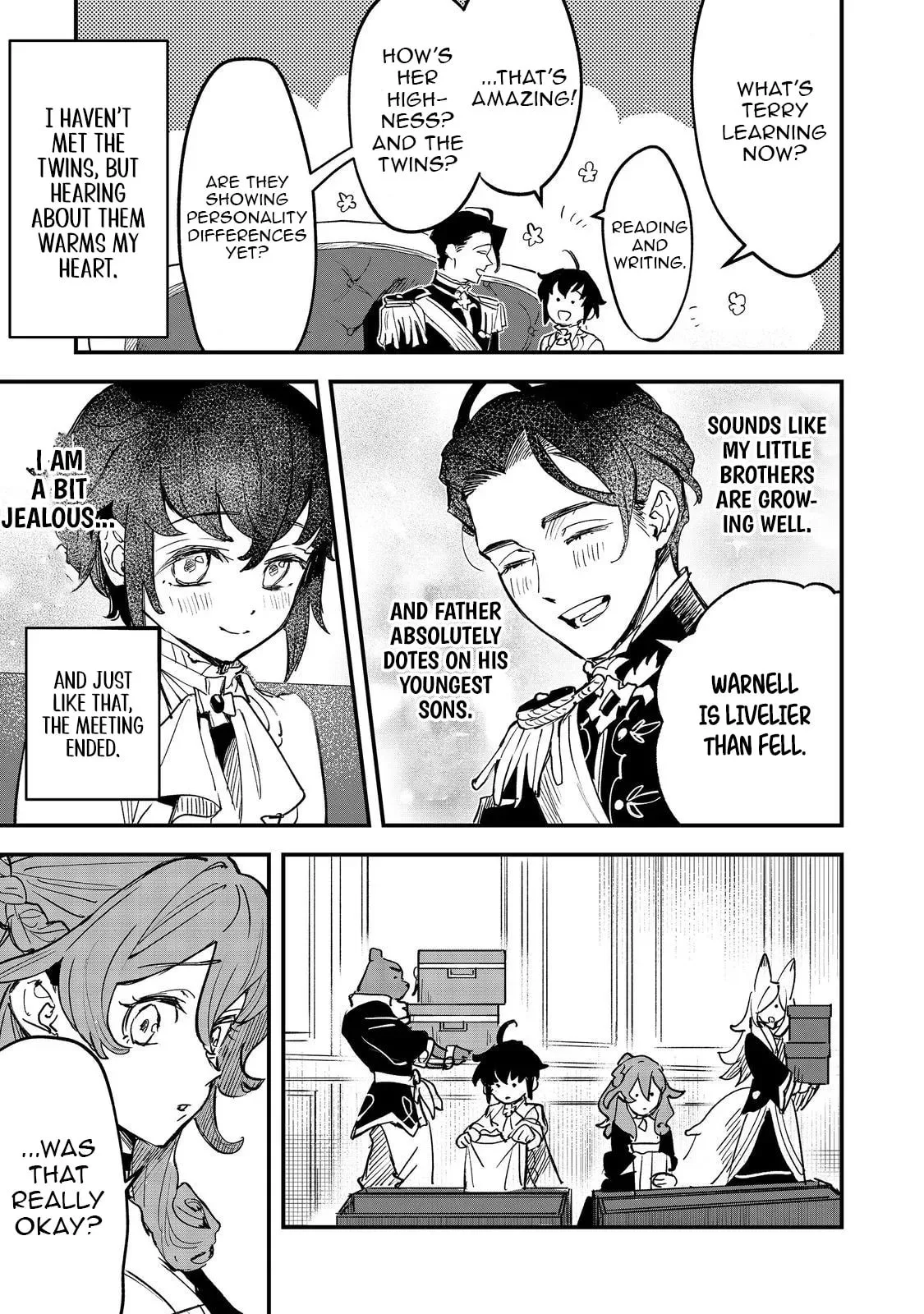 The Useless Prince Turns Out to Be a Genius Alchemist Screw the Throne, I’m Just Here to Pamper My Adorable Siblings Chapter 4 page 28
