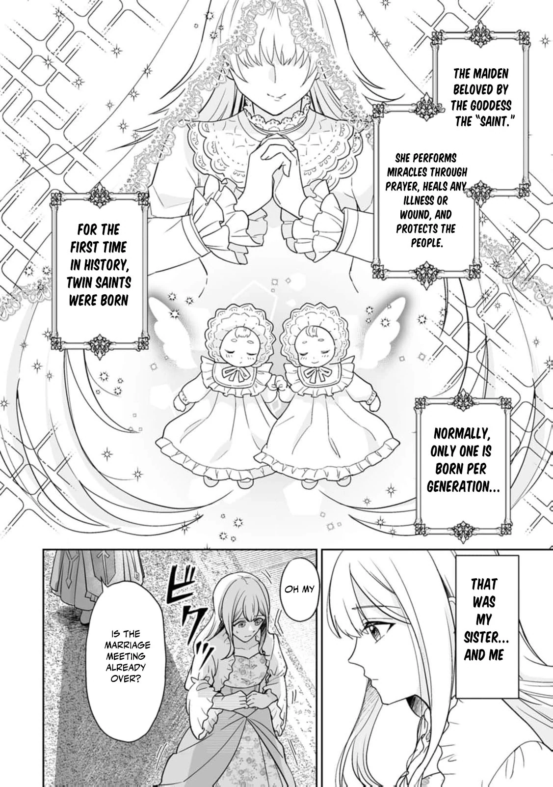 The "Useless" Twin and the Prince from the Neighboring Kingdom Chapter 1 page 9