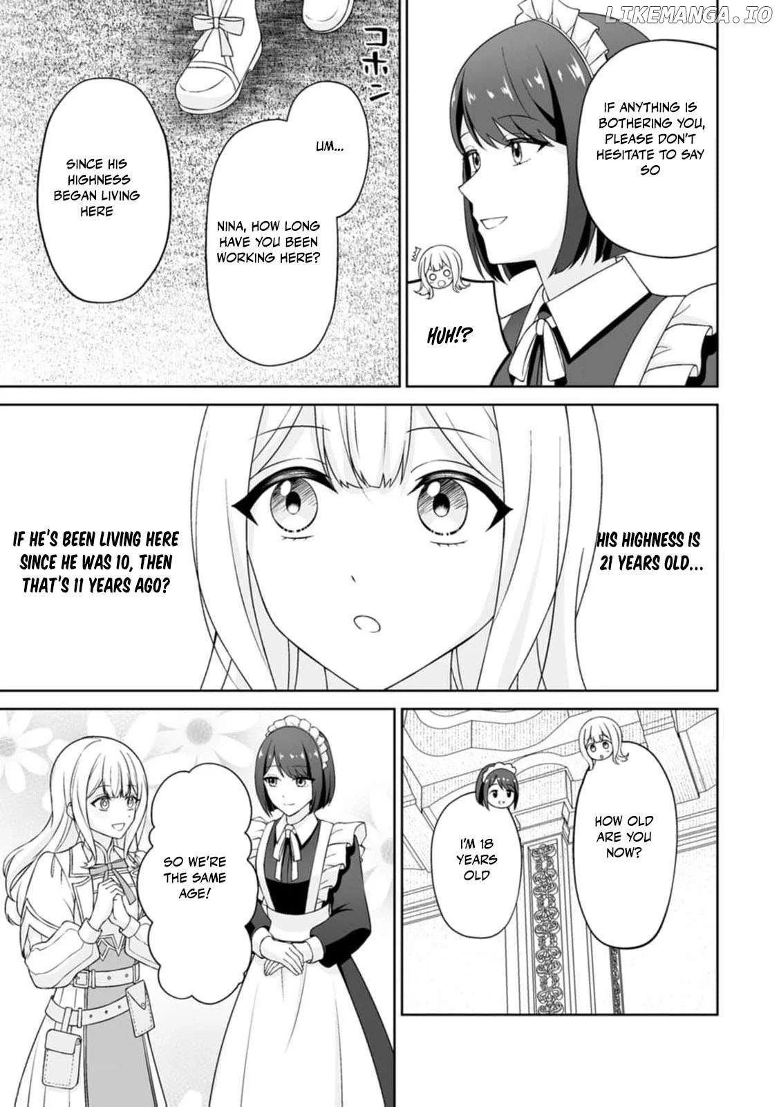 The "Useless" Twin and the Prince from the Neighboring Kingdom Chapter 4 page 10