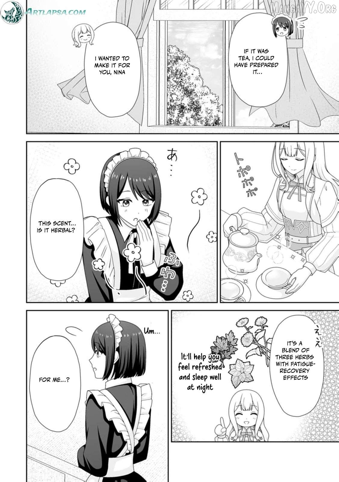 The "Useless" Twin and the Prince from the Neighboring Kingdom Chapter 5 page 9