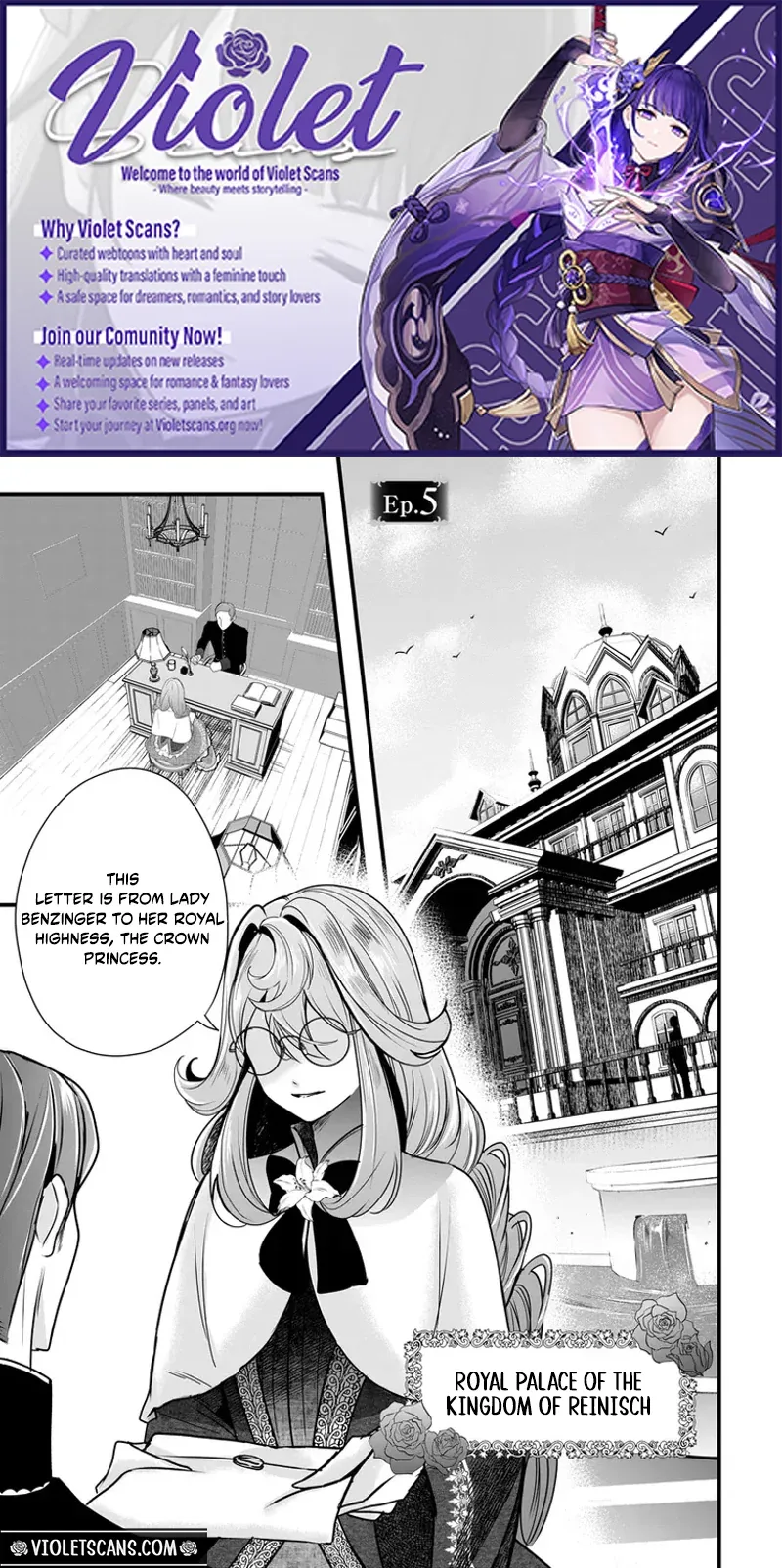 The Vengeful Noble Lady's Way of Hunting Villains Chapter 5.1 page 1