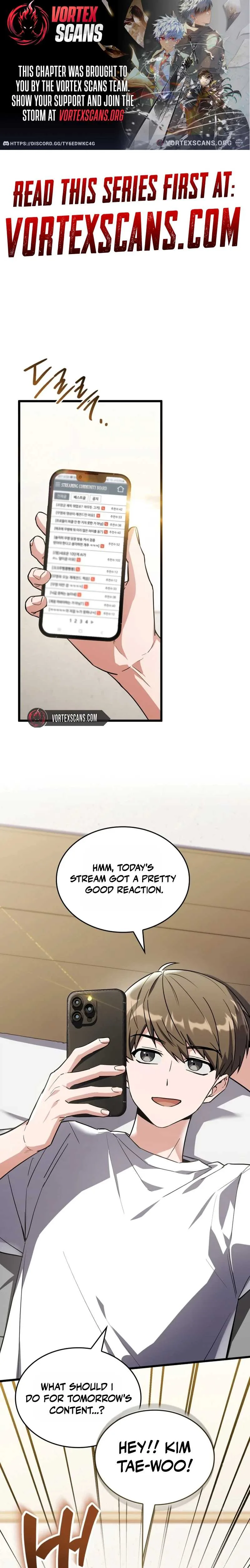 The Veteran Swordmaster’s Stream Chapter 8 page 1