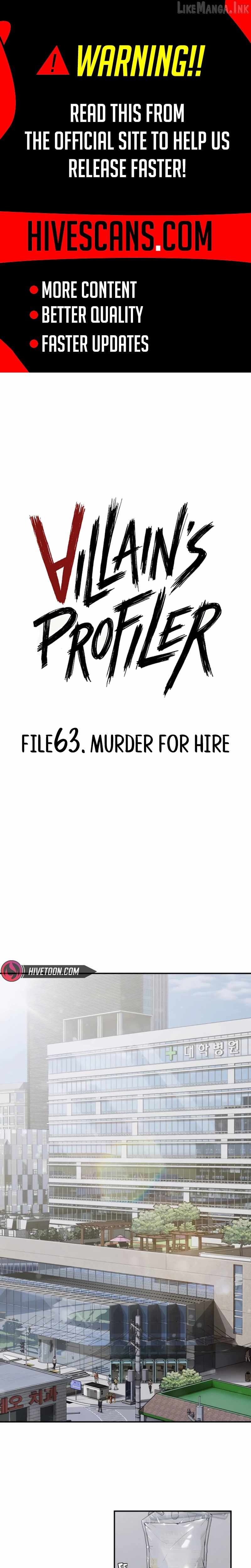 The Villain's Profiler Chapter 63 page 1