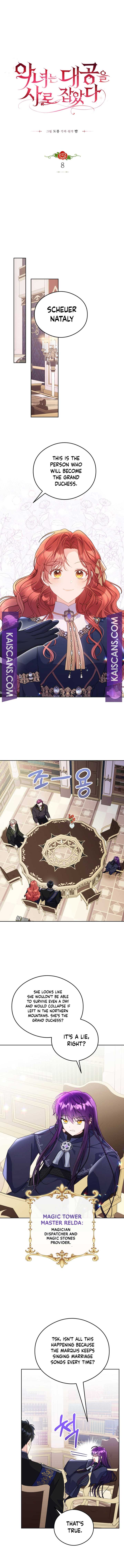 The Villainess Captured The Grand Duke Chapter 8 page 3