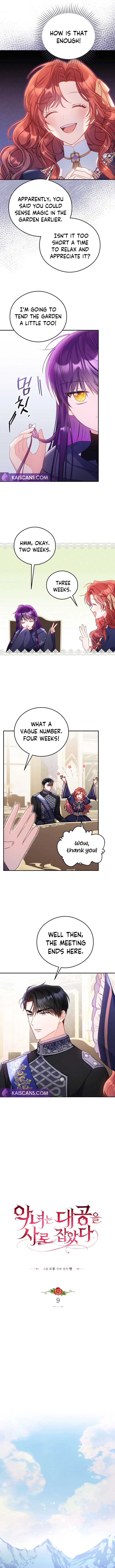 The Villainess Captured The Grand Duke Chapter 9 page 4