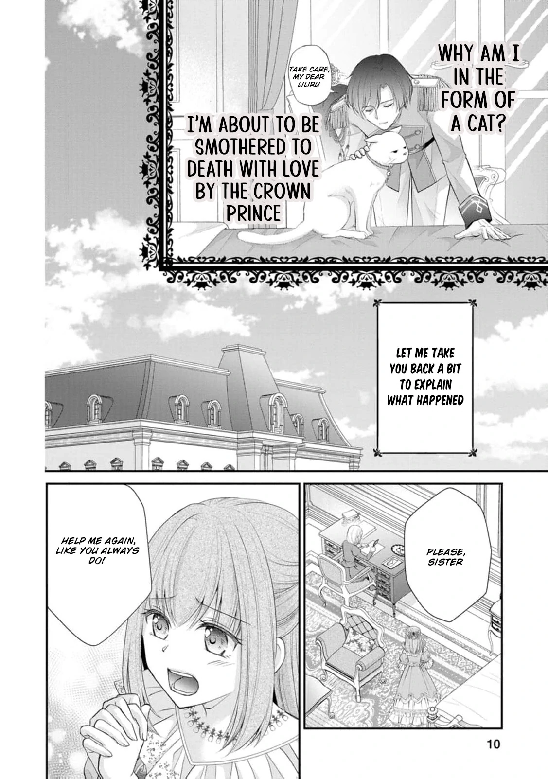 The Villainess Cursed into a Cat Is Taken In by the Crown Prince Chapter 1 page 13