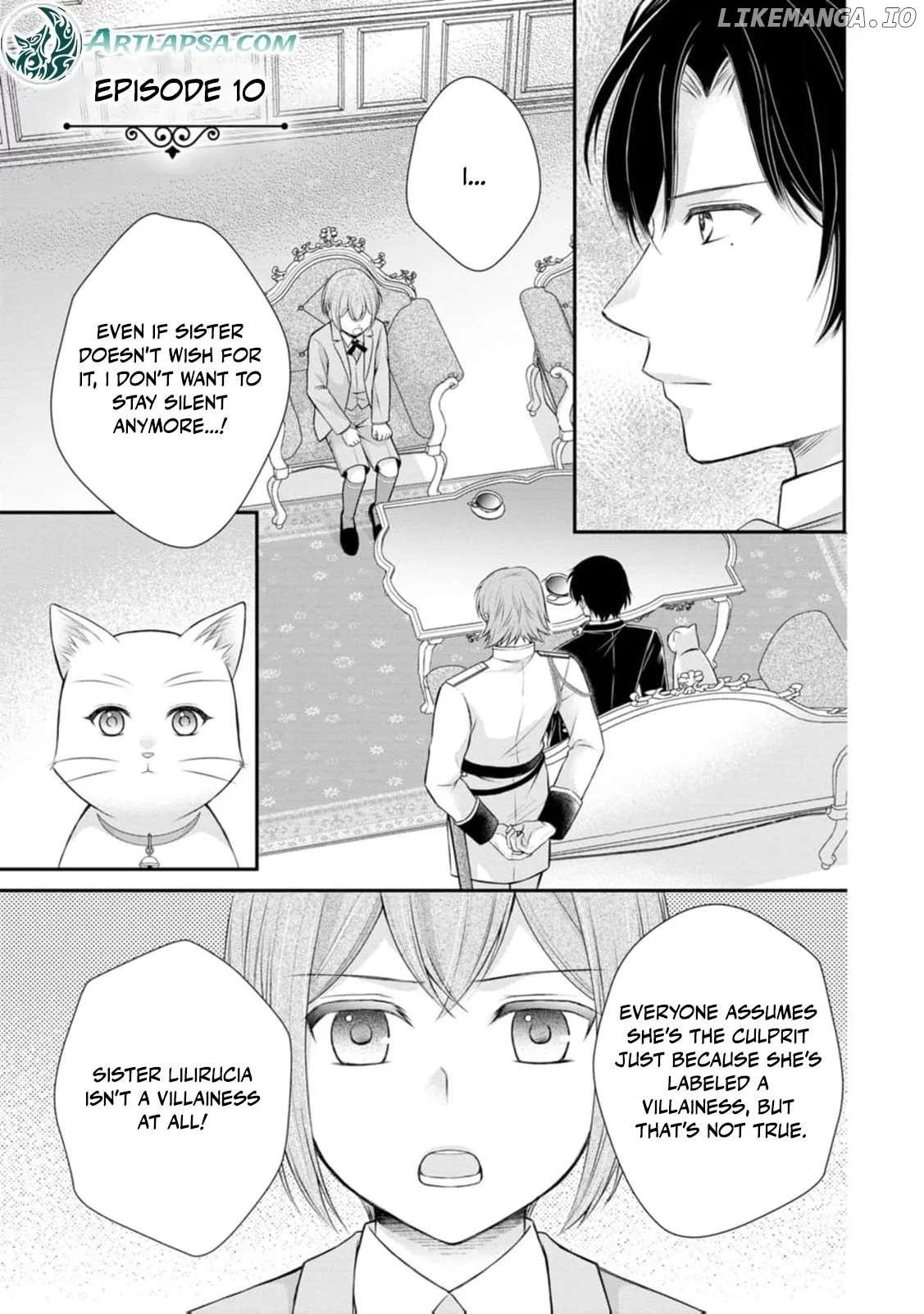 The Villainess Cursed into a Cat Is Taken In by the Crown Prince Chapter 10 page 4
