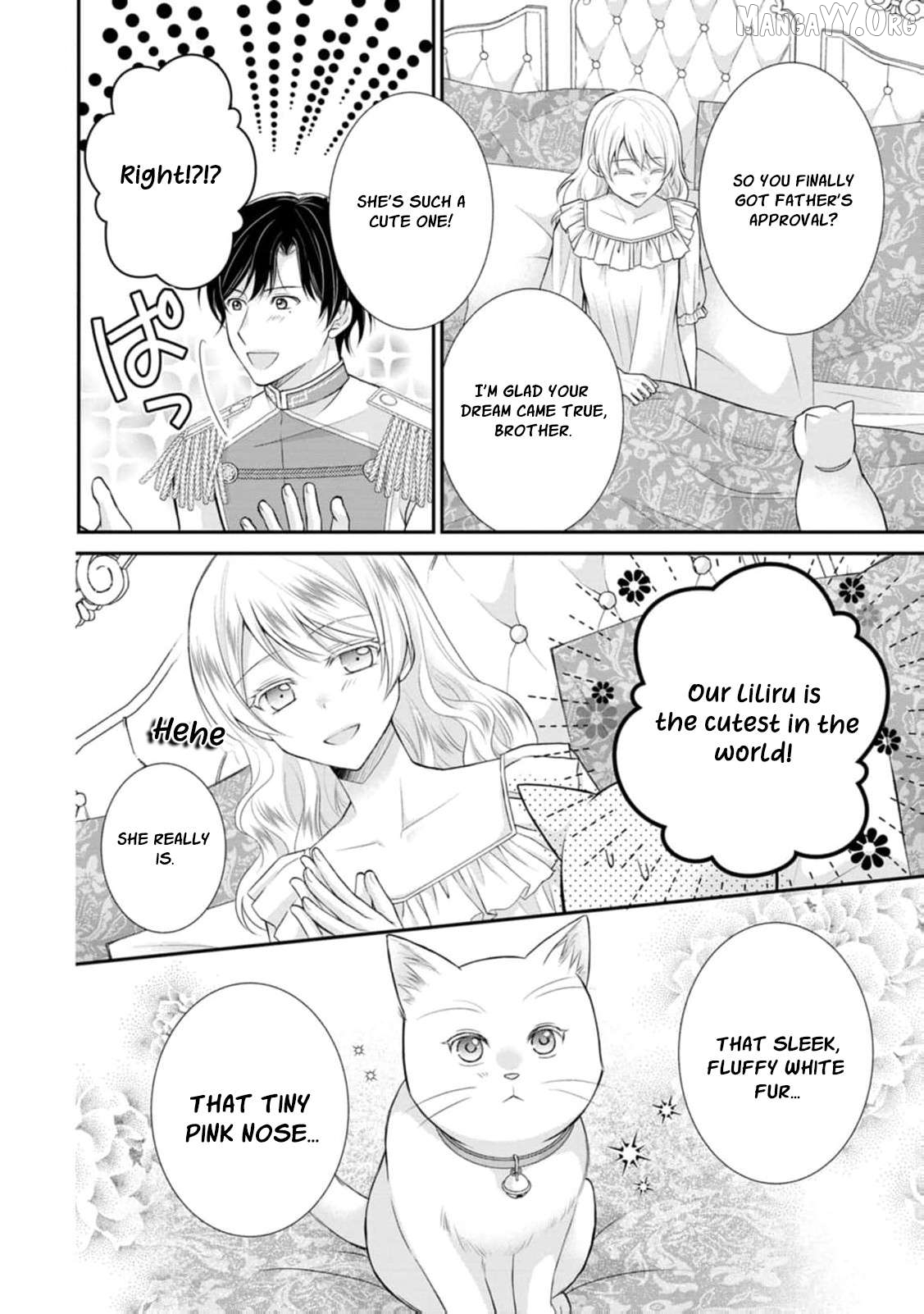 The Villainess Cursed into a Cat Is Taken In by the Crown Prince Chapter 11 page 8