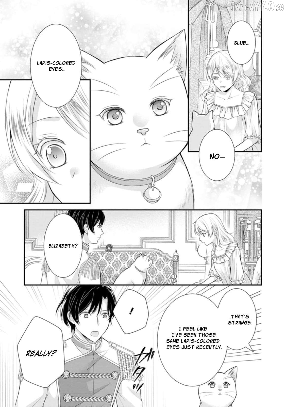 The Villainess Cursed into a Cat Is Taken In by the Crown Prince Chapter 11 page 9