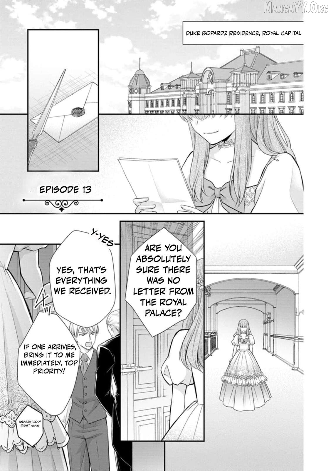 The Villainess Cursed into a Cat Is Taken In by the Crown Prince Chapter 13 page 4