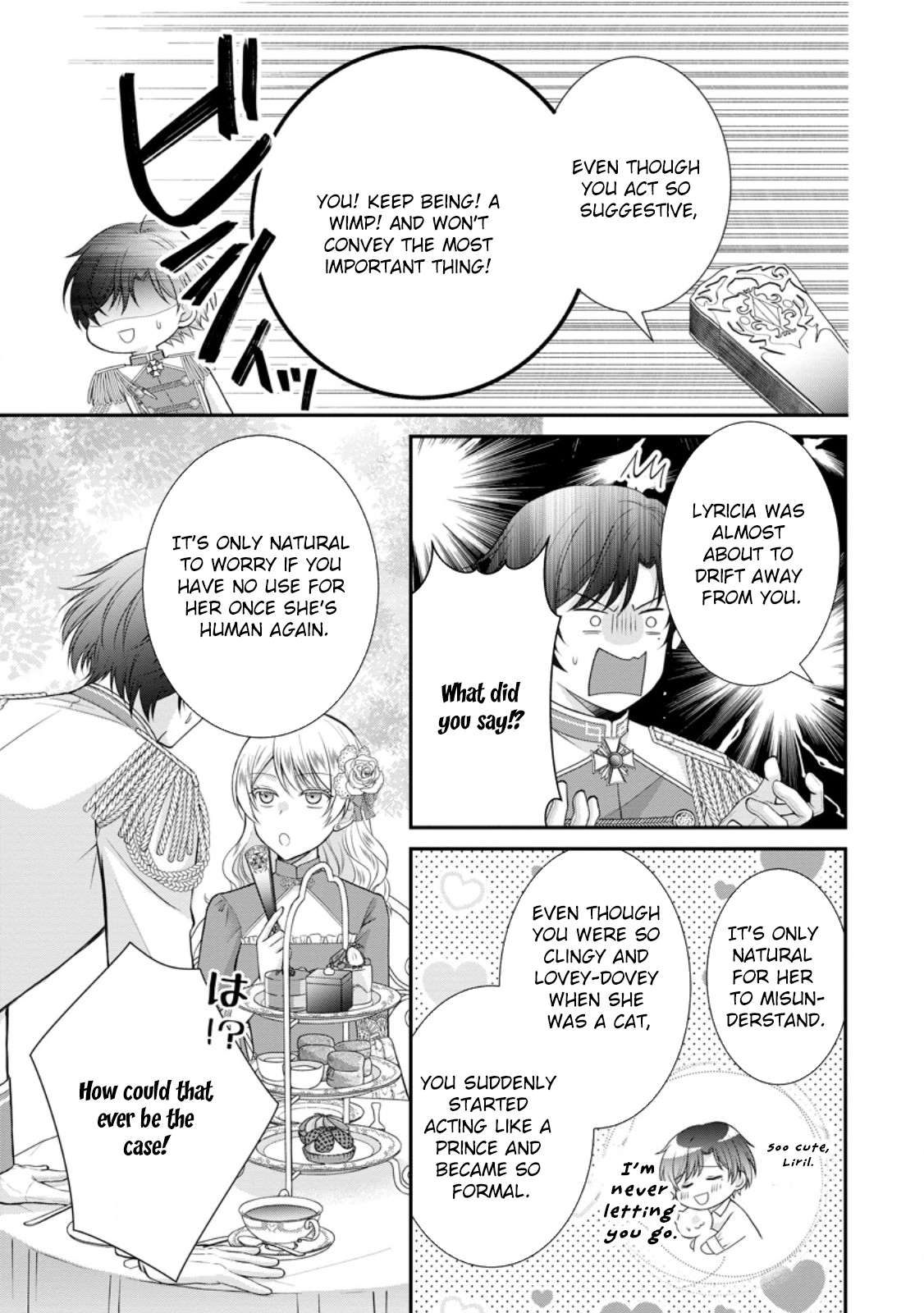 The Villainess Cursed into a Cat Is Taken In by the Crown Prince Chapter 15 page 13