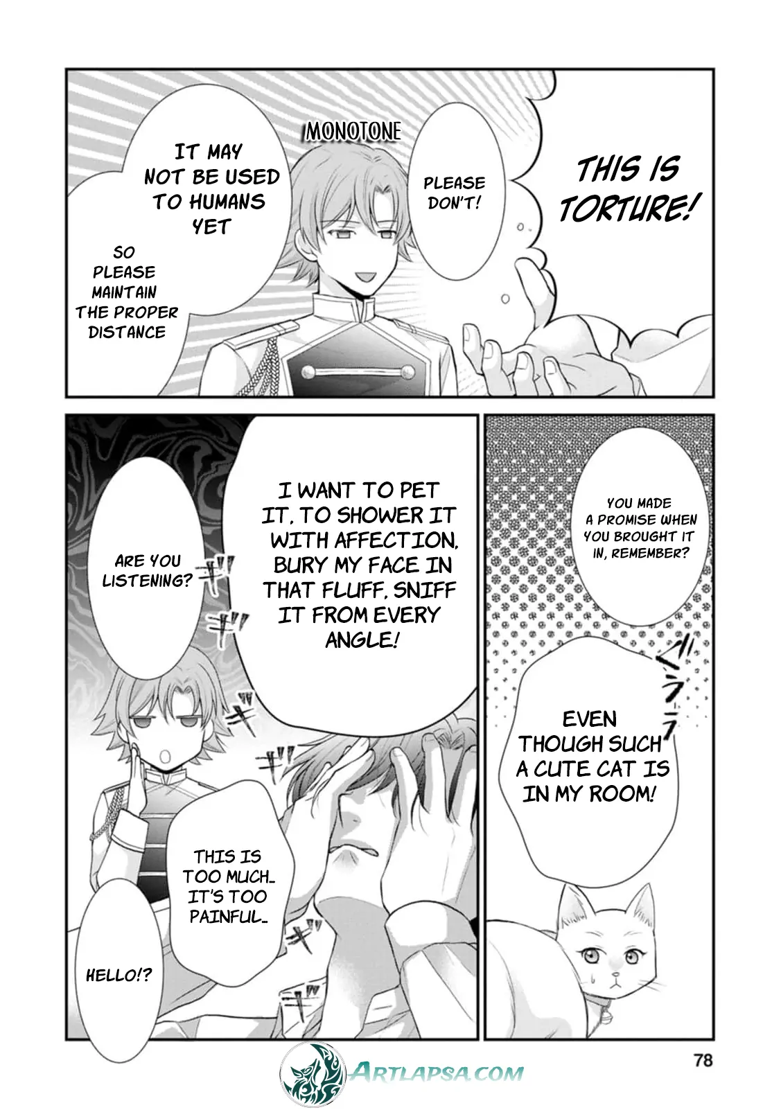 The Villainess Cursed into a Cat Is Taken In by the Crown Prince Chapter 3 page 12