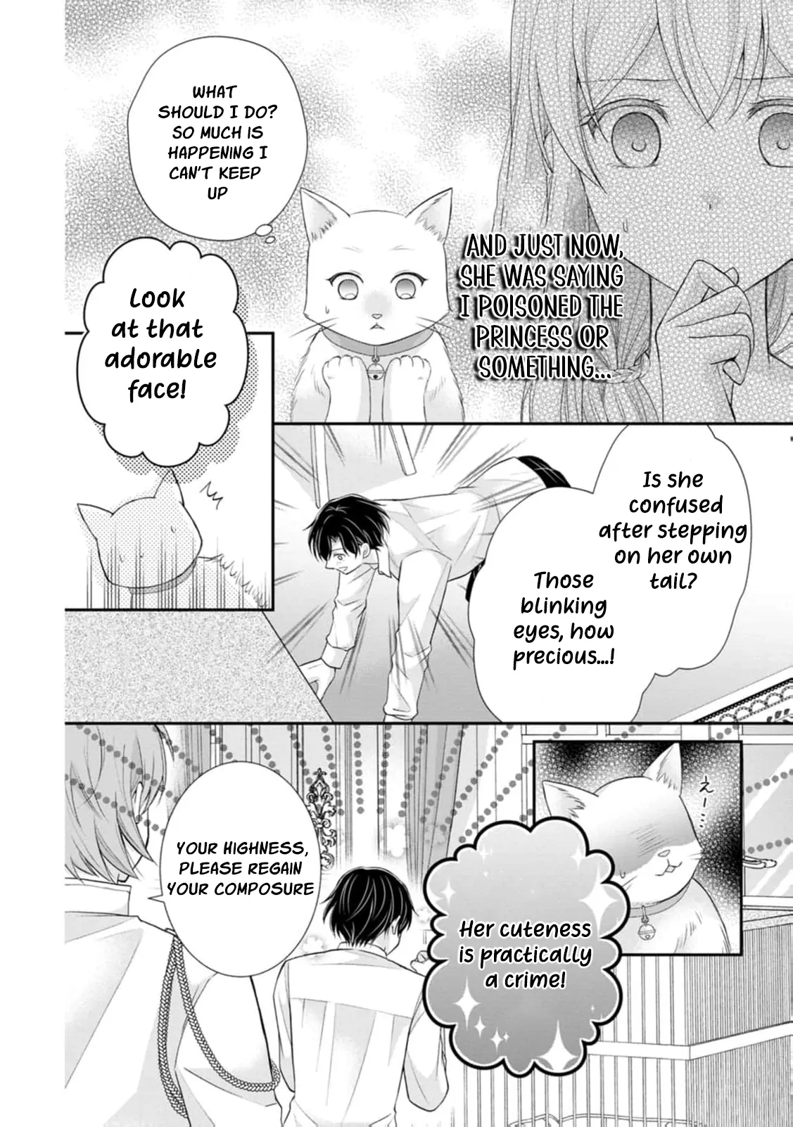 The Villainess Cursed into a Cat Is Taken In by the Crown Prince Chapter 3 page 16
