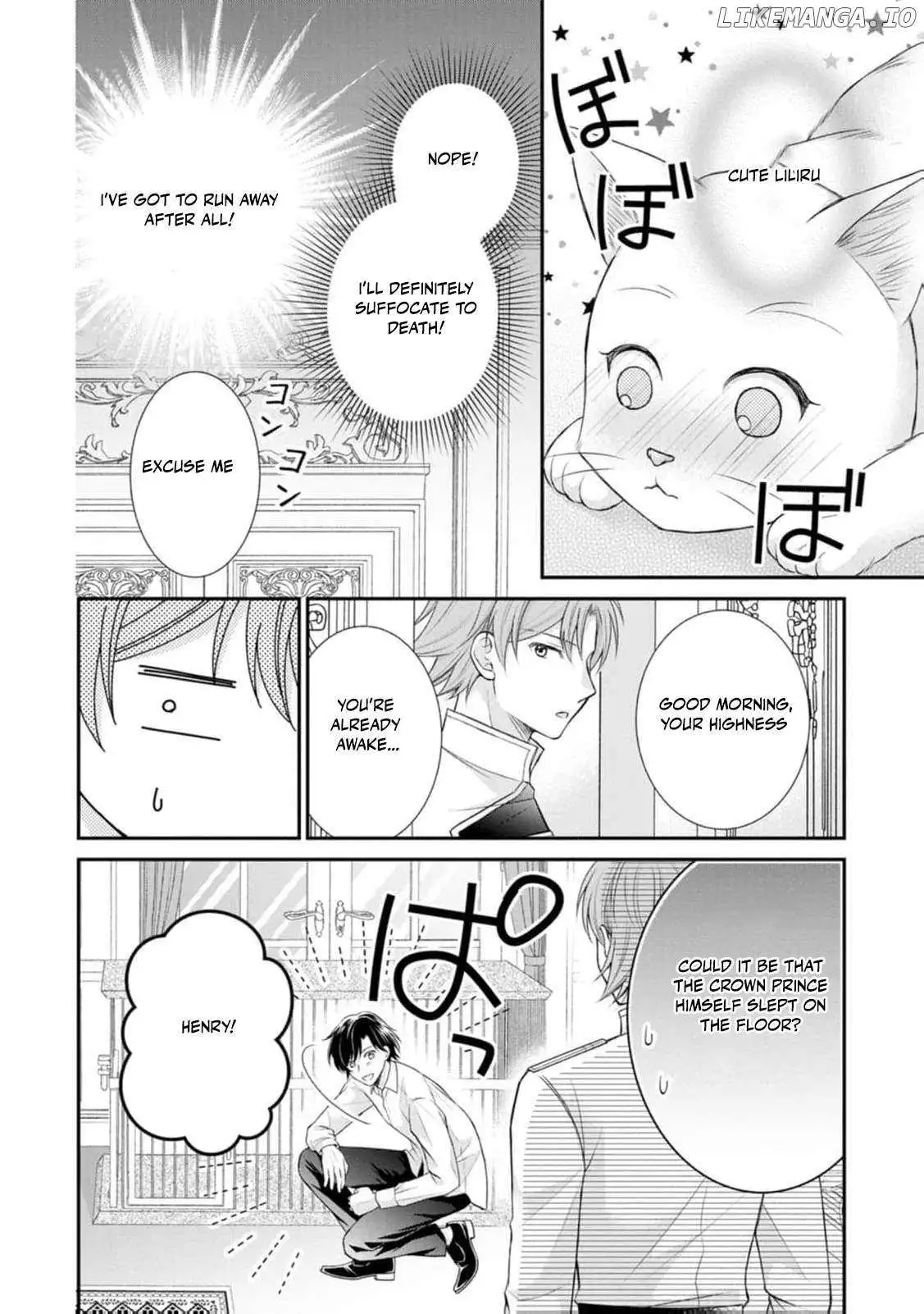 The Villainess Cursed into a Cat Is Taken In by the Crown Prince Chapter 4 page 8