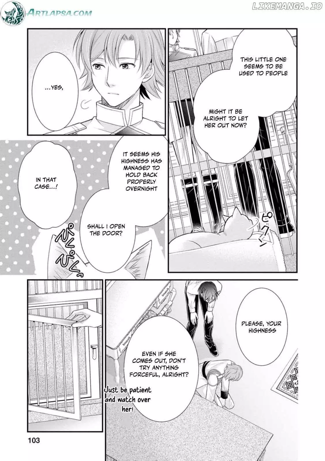 The Villainess Cursed into a Cat Is Taken In by the Crown Prince Chapter 4 page 9