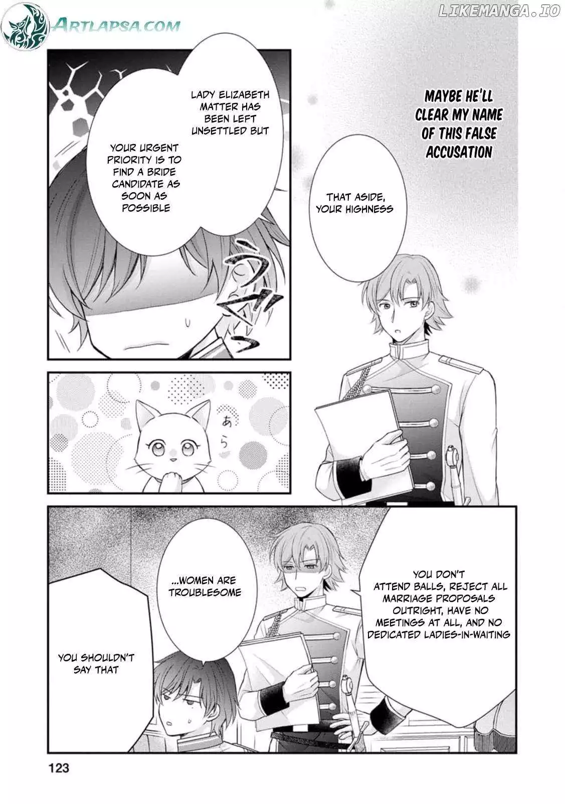 The Villainess Cursed into a Cat Is Taken In by the Crown Prince Chapter 4 page 29