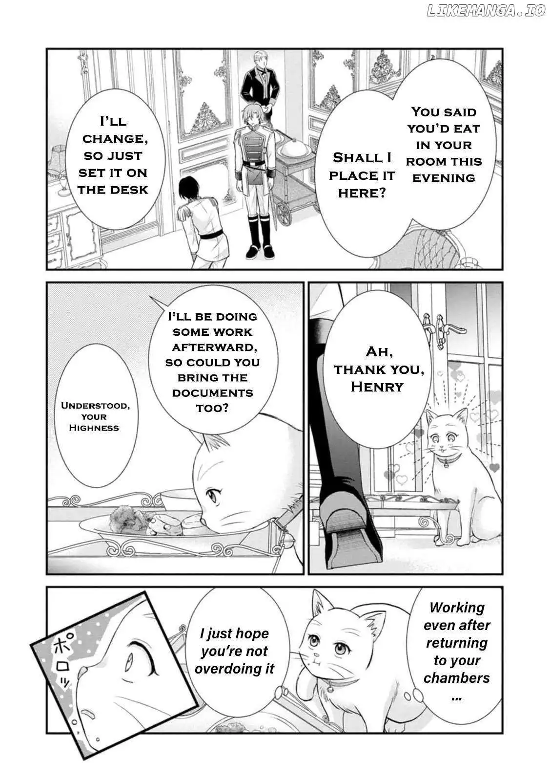 The Villainess Cursed into a Cat Is Taken In by the Crown Prince Chapter 5 page 12