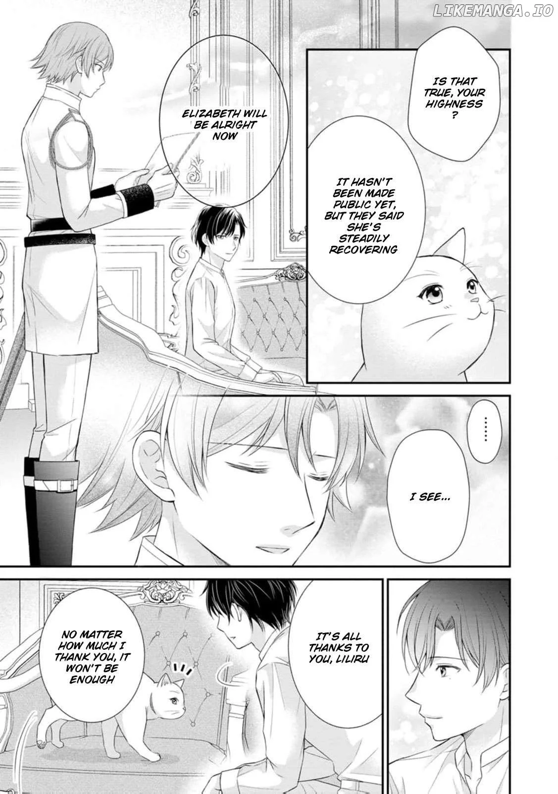 The Villainess Cursed into a Cat Is Taken In by the Crown Prince Chapter 7 page 14