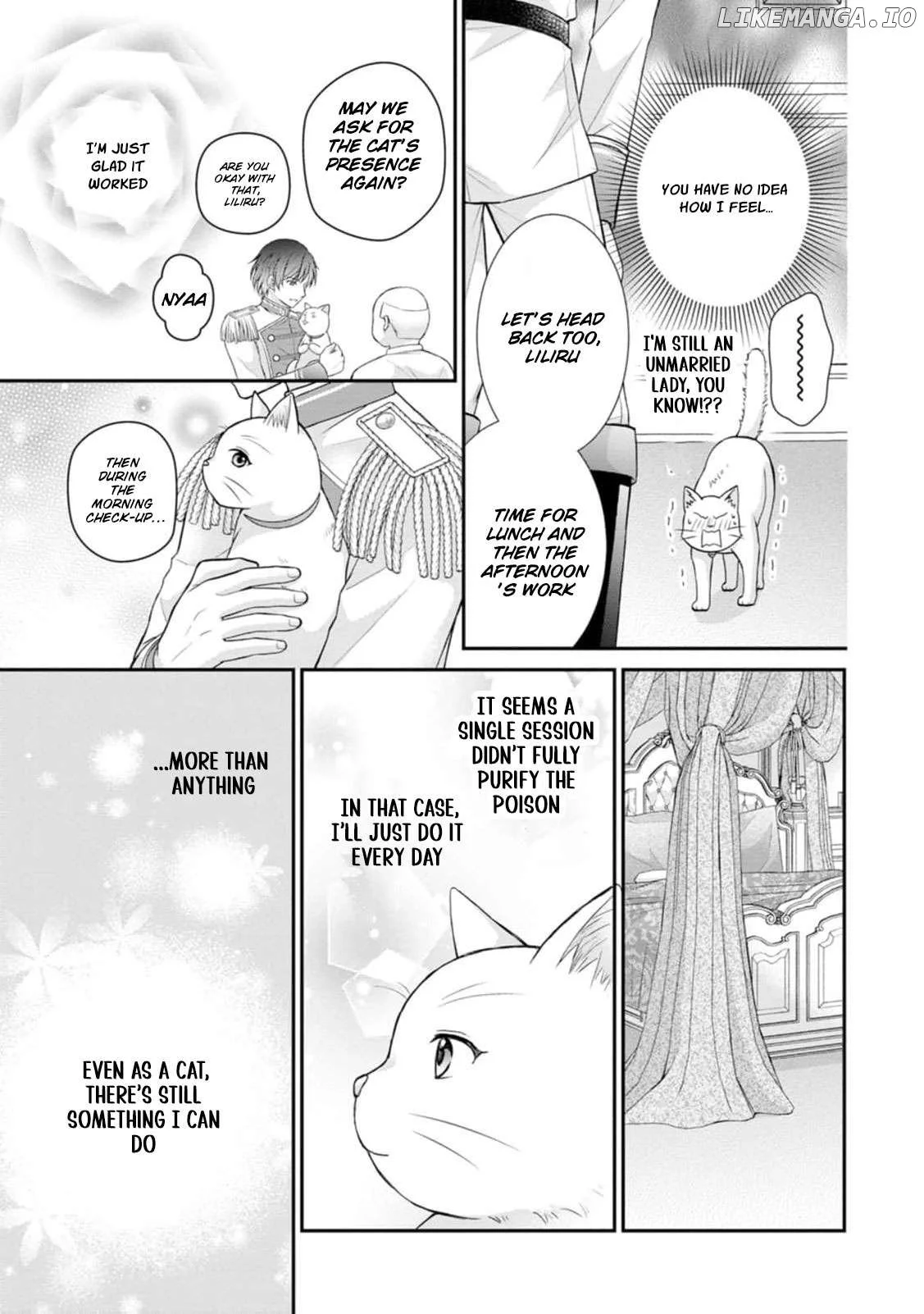 The Villainess Cursed into a Cat Is Taken In by the Crown Prince Chapter 7 page 12