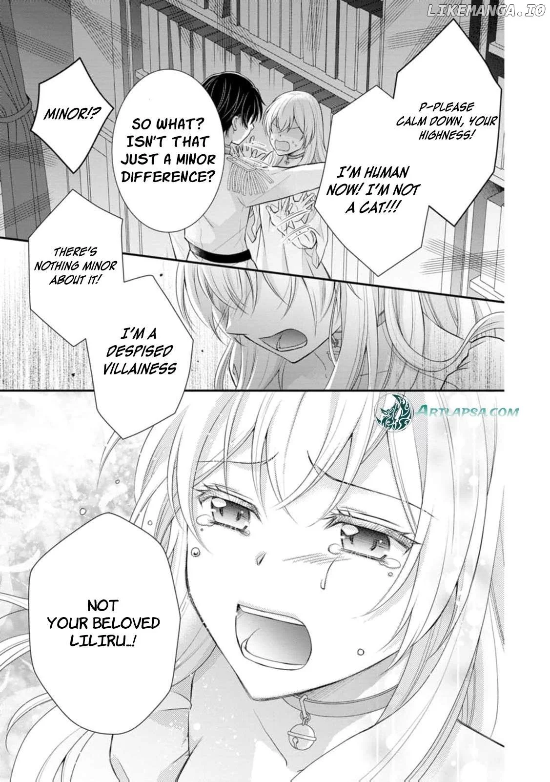 The Villainess Cursed into a Cat Is Taken In by the Crown Prince Chapter 8 page 16