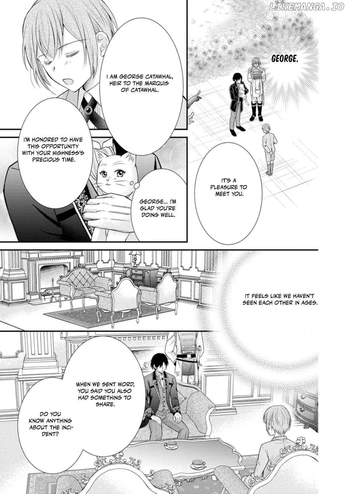 The Villainess Cursed into a Cat Is Taken In by the Crown Prince Chapter 9 page 32