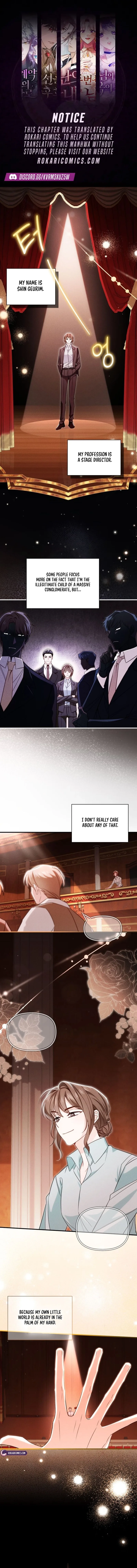 The Villainess Directs a RoFan Chapter 0.1 page 1