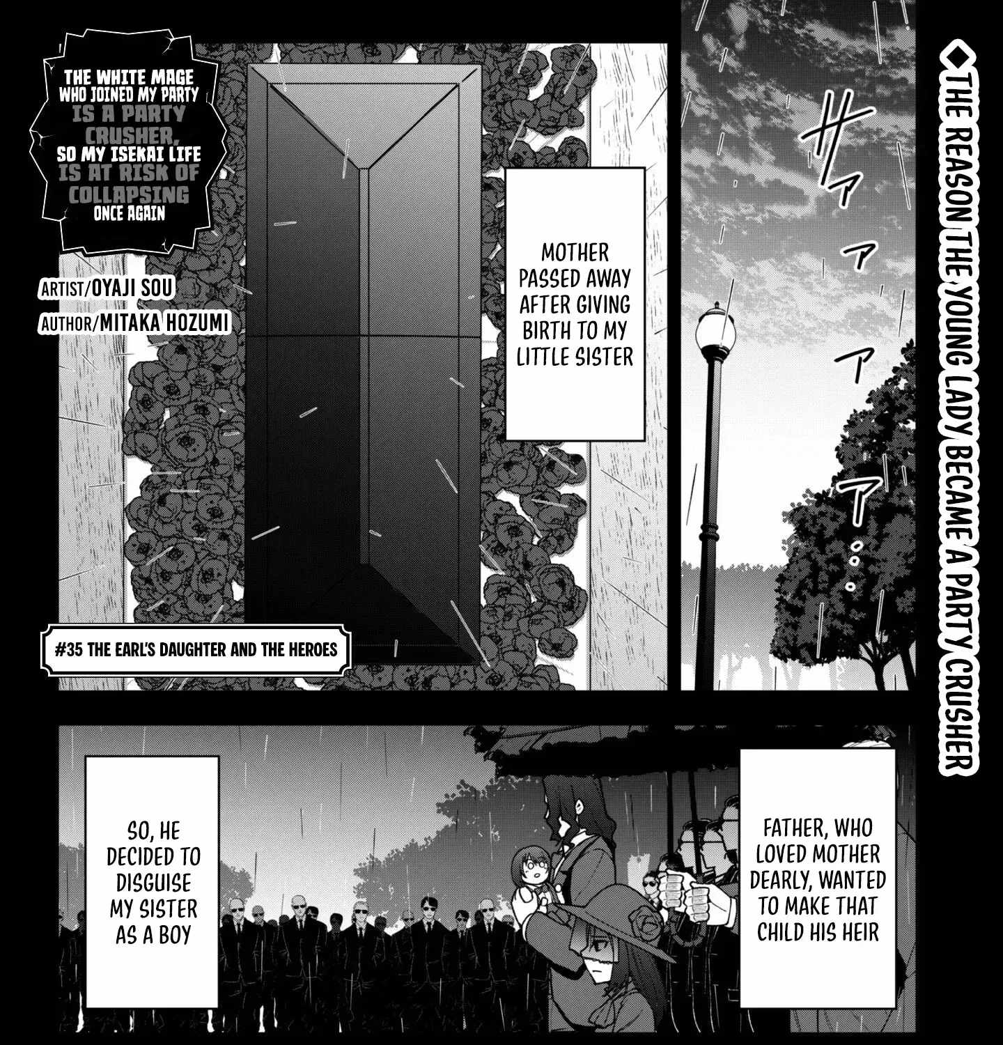 The White Mage Who Joined My Party Is a Circle Crusher, So My Isekai Life Is at Risk of Collapsing Once Again Chapter 35 page 4