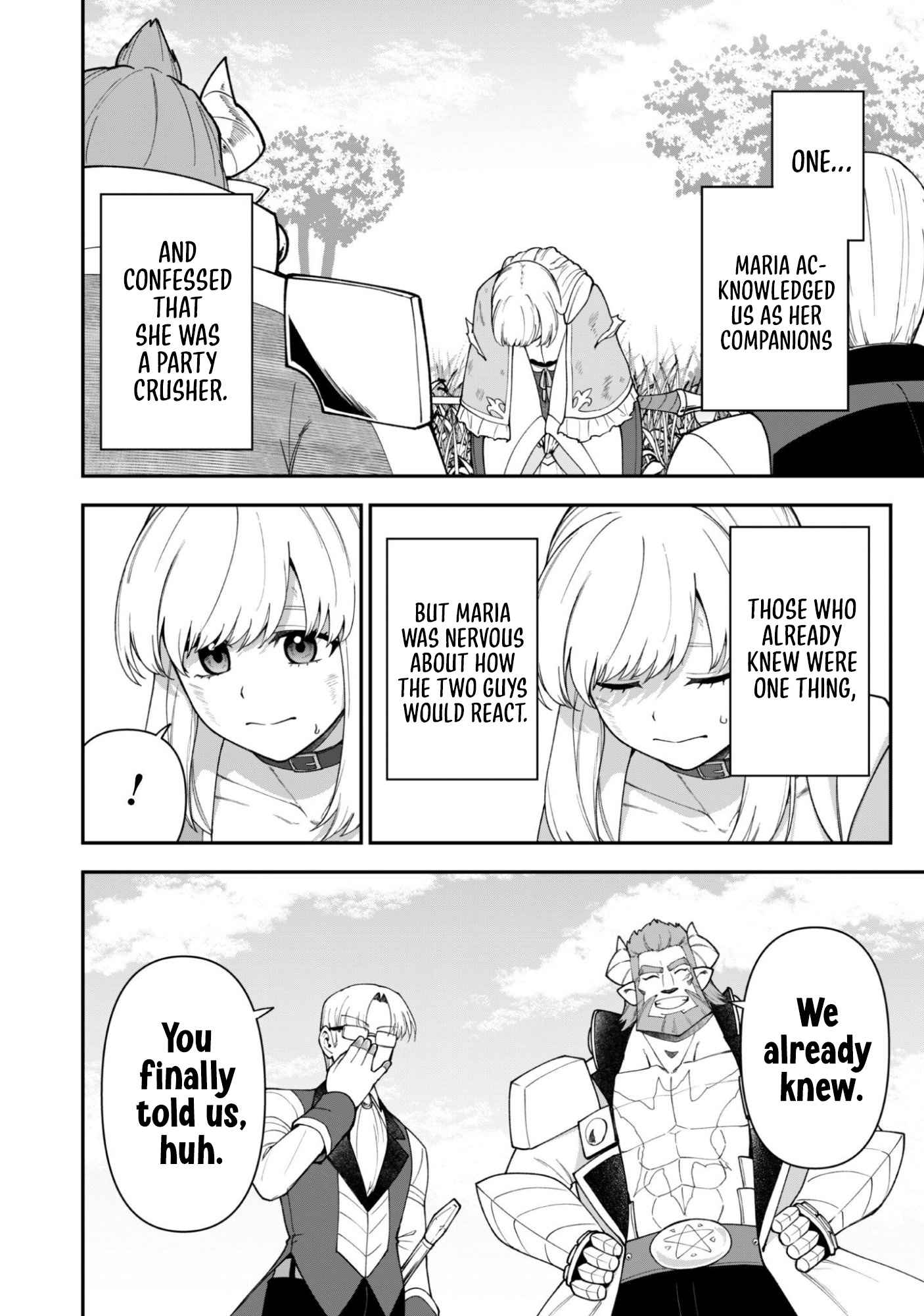 The White Mage Who Joined My Party Is a Circle Crusher, So My Isekai Life Is at Risk of Collapsing Once Again Chapter 41 page 4