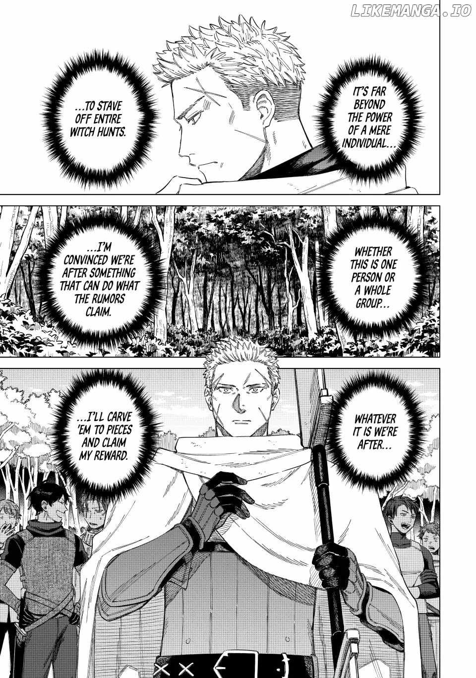 The Witch and the Mercenary Chapter 1 page 7