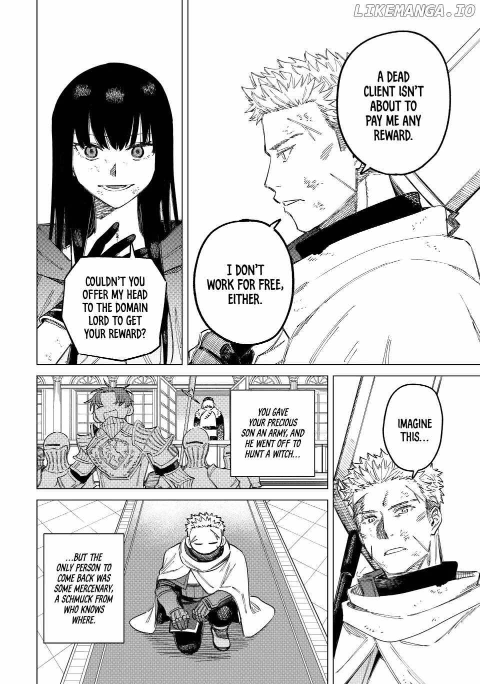 The Witch and the Mercenary Chapter 1 page 49