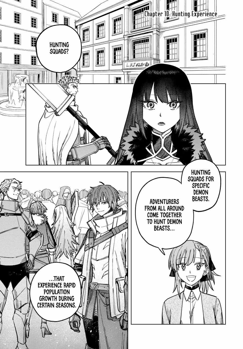 The Witch and the Mercenary Chapter 10 page 1