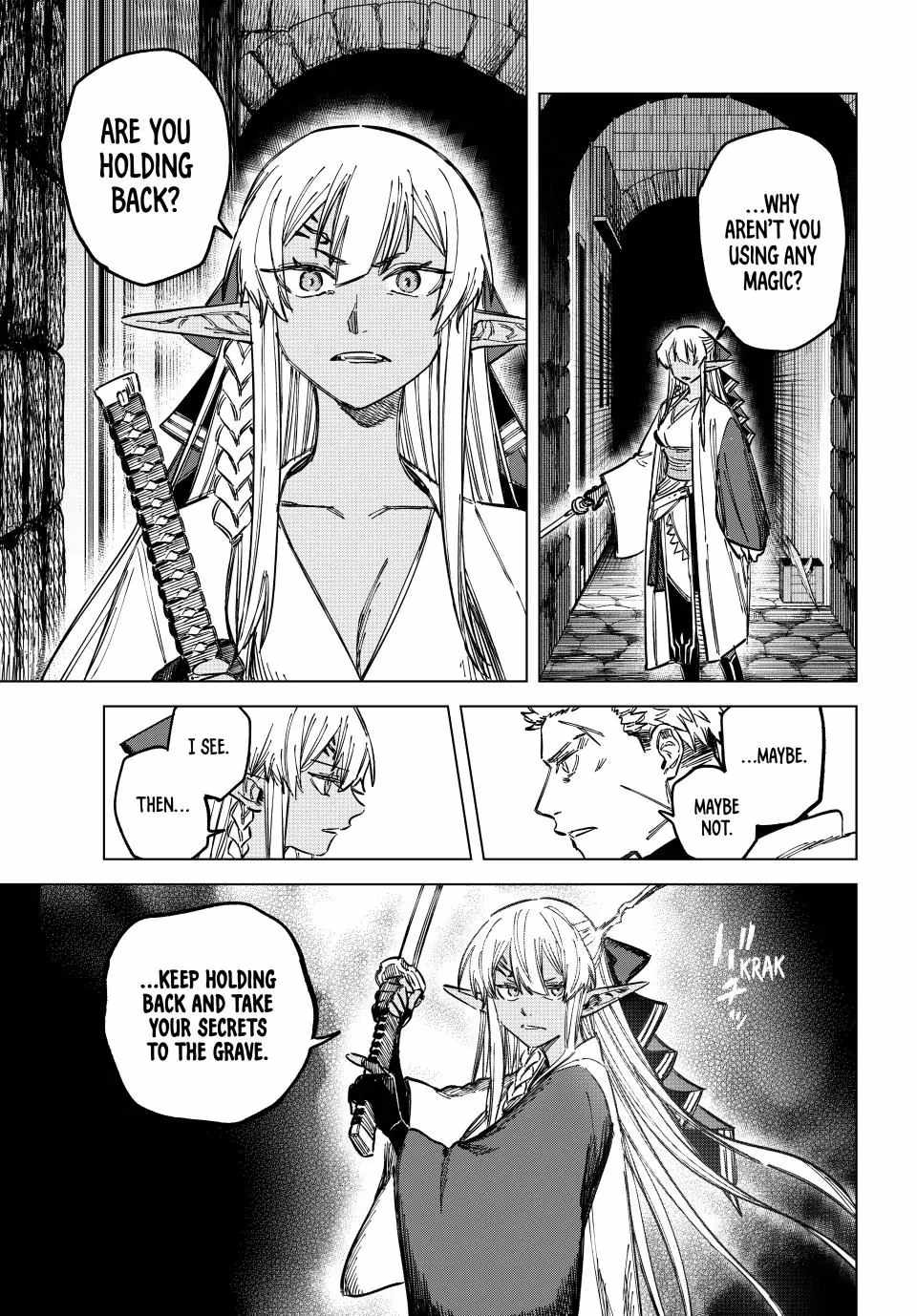 The Witch and the Mercenary Chapter 13 page 11
