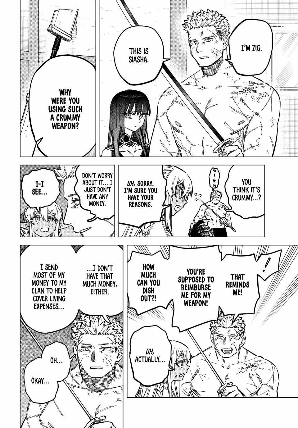 The Witch and the Mercenary Chapter 14.2 page 9