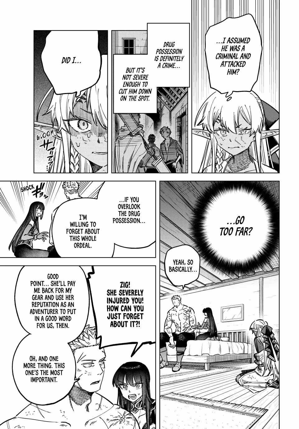 The Witch and the Mercenary Chapter 14.2 page 4