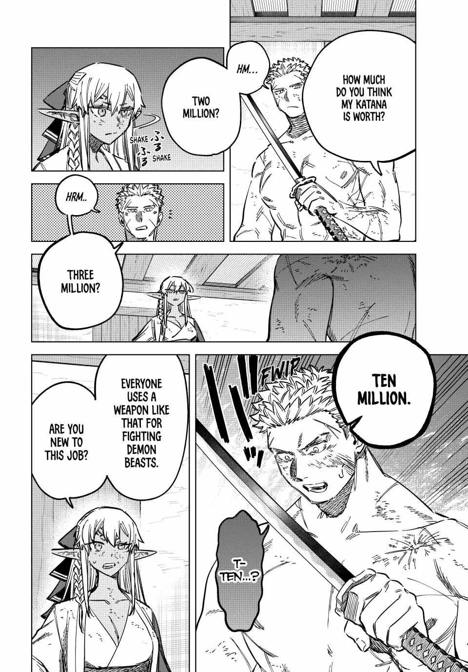 The Witch and the Mercenary Chapter 14.2 page 11