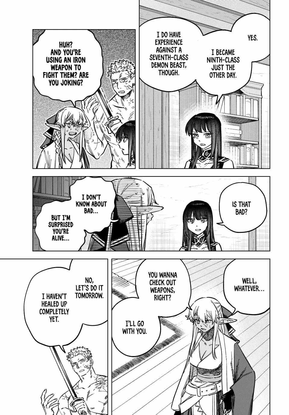 The Witch and the Mercenary Chapter 14.2 page 12