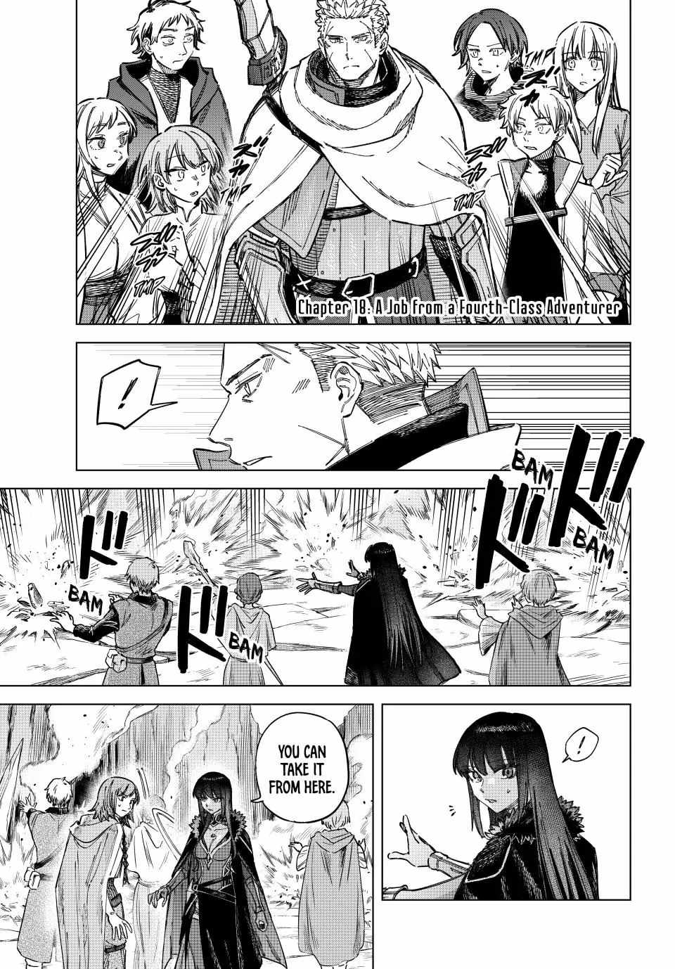 The Witch and the Mercenary Chapter 18.1 page 1