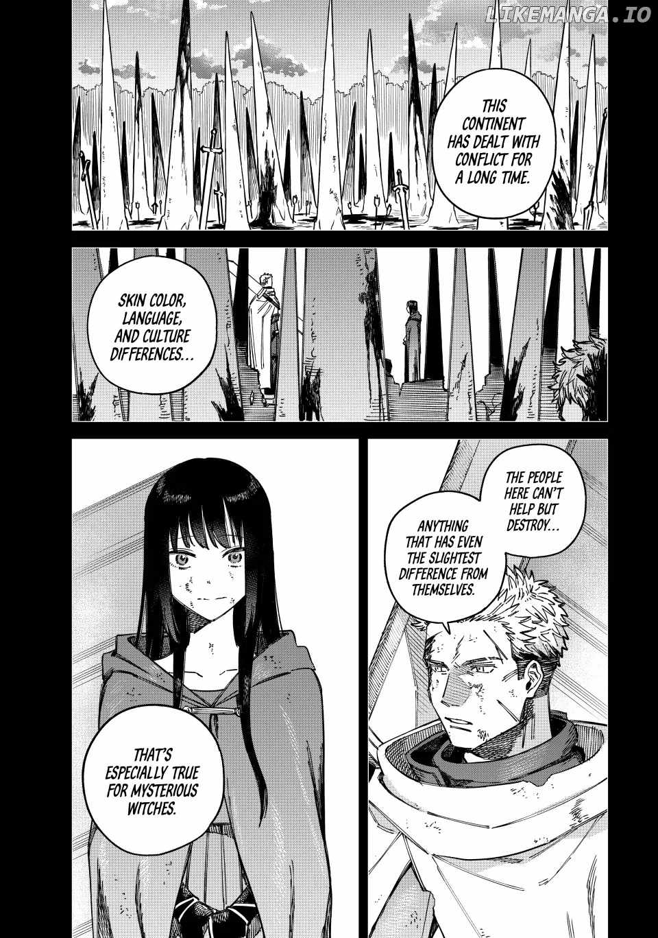 The Witch and the Mercenary Chapter 2 page 1