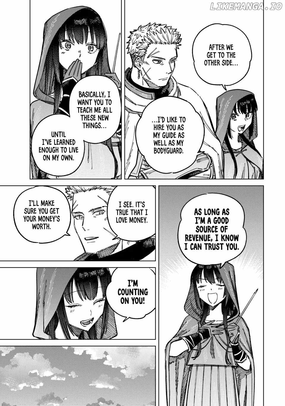 The Witch and the Mercenary Chapter 2 page 11