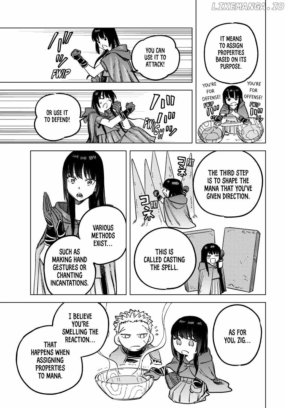 The Witch and the Mercenary Chapter 2 page 30