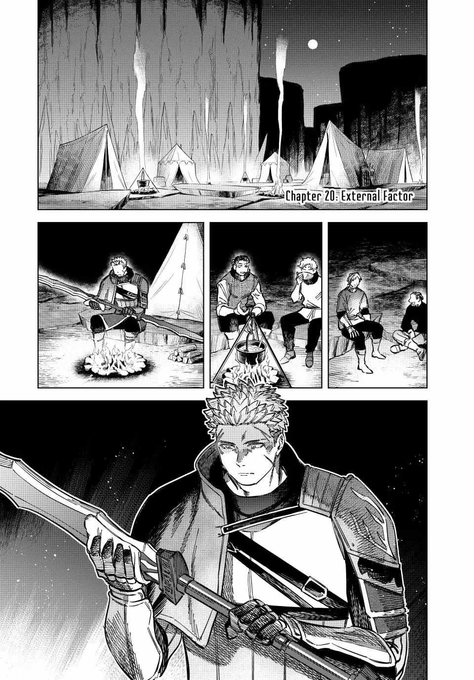 The Witch and the Mercenary Chapter 20.1 page 1