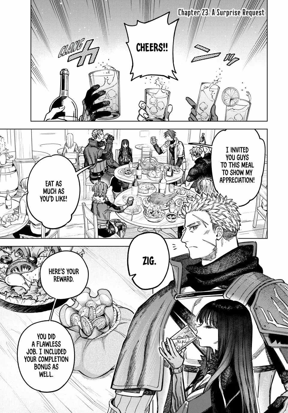 The Witch and the Mercenary Chapter 23.1 page 1