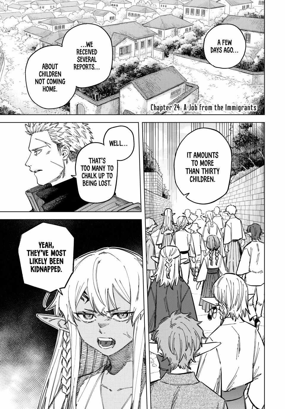 The Witch and the Mercenary Chapter 24.1 page 1