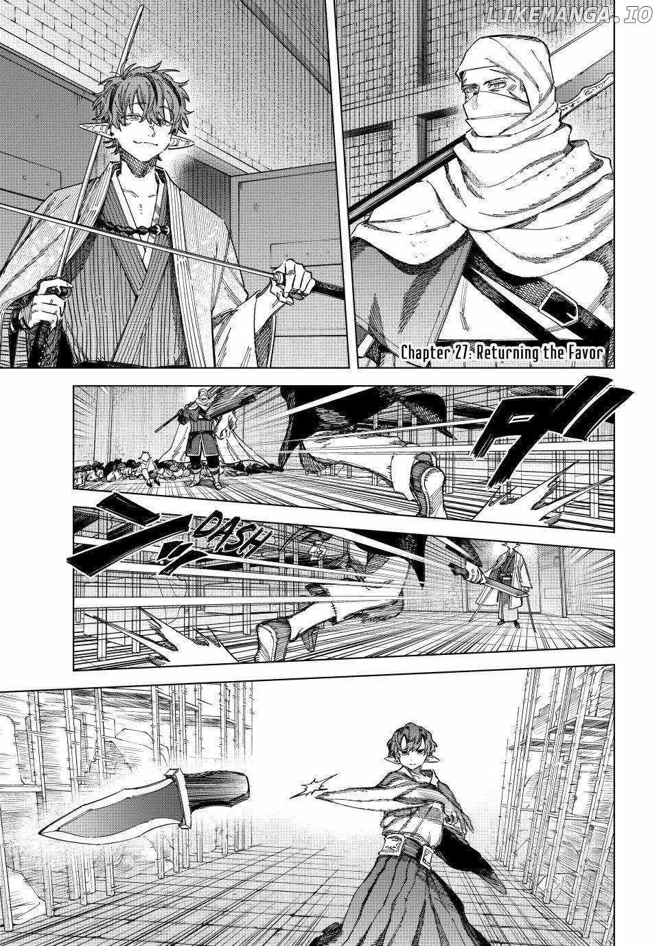 The Witch and the Mercenary Chapter 27 page 1