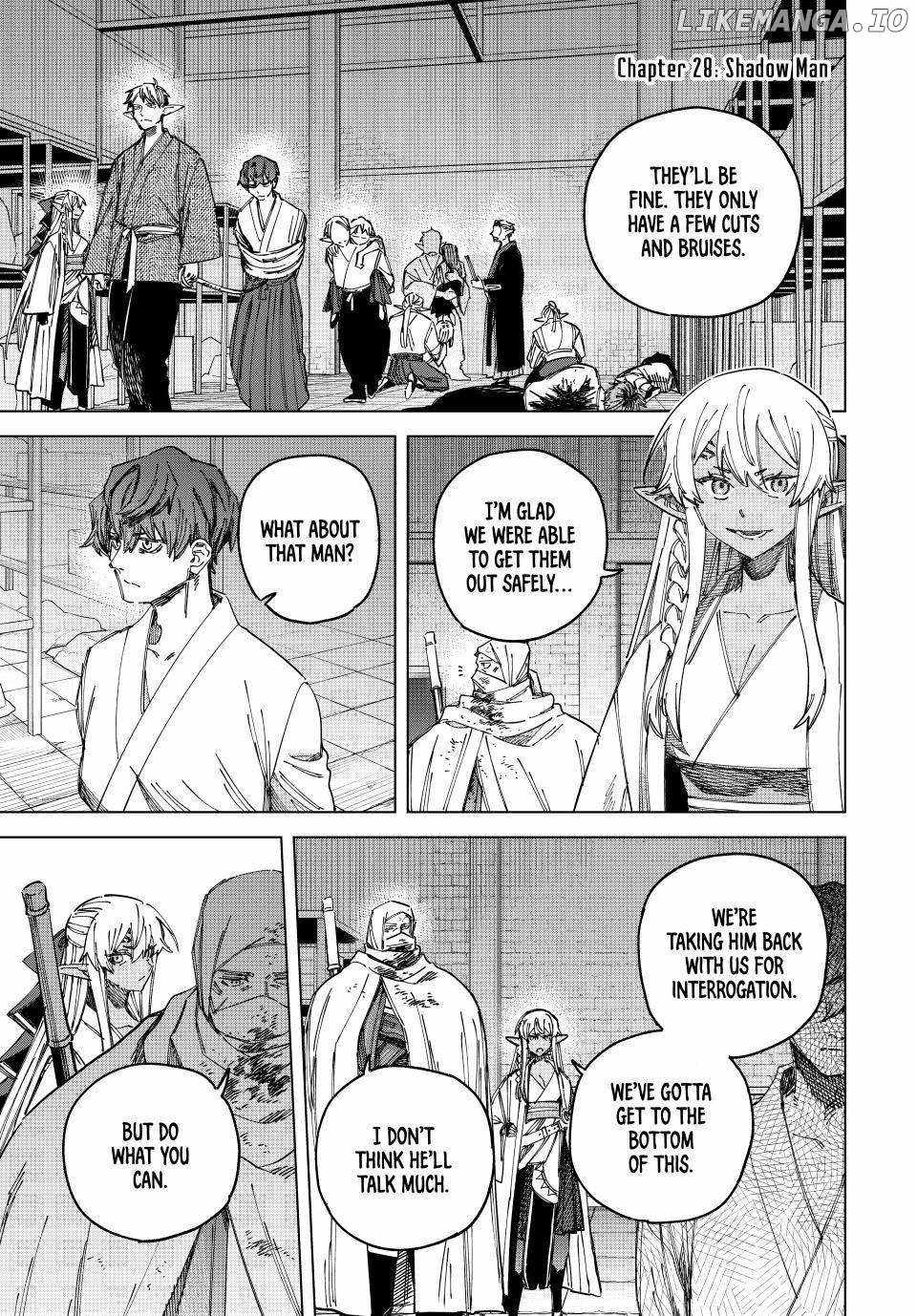 The Witch and the Mercenary Chapter 28 page 1