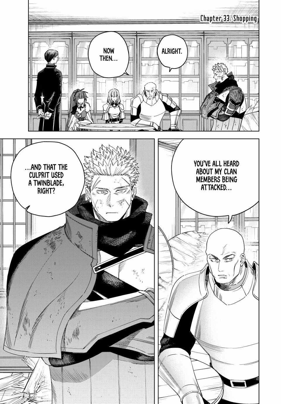 The Witch and the Mercenary Chapter 33 page 1
